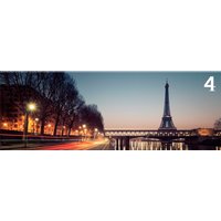 Obraz na plátně PANORAMA PARIS -  vzor 4