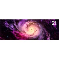 Obraz na plátně PANORAMA GALAXY - vzor 21
