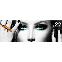 Obraz na plátně PANORAMA GIRLFACE - vzor 22