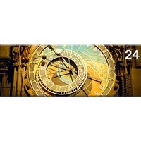Obraz na plátně PANORAMA ORLOJ - vzor 24