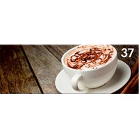 Obraz na plátně PANORAMA CAPPUCCINO - vzor 37