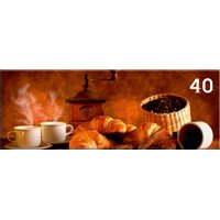 Obraz na plátně PANORAMA COFFEE - vzor 40