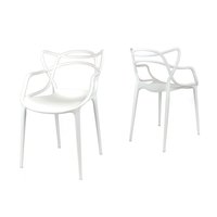 Designová židle ROMA - bílá 4