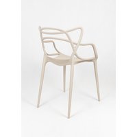 Designová židle ROMA - béžová