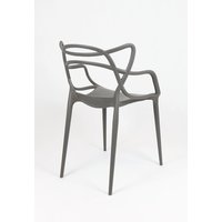 Designová židle ROMA - grafitová