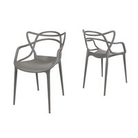 Designová židle ROMA - grafitová