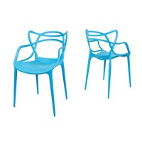 Designová židle ROMA - modrá