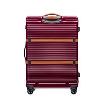Moderní cestovní kufry OXFORD - červené