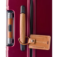 Moderní cestovní kufry OXFORD - červené