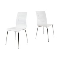 Designová židle BERGAMO - bílá - TYP C