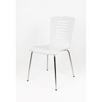 Designová židle BERGAMO - bílá - TYP F