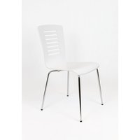 Designová židle BERGAMO - bílá - TYP F