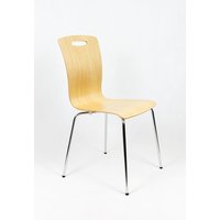 Designová židle BERGAMO - přírodní - TYP B