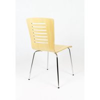 Designová židle BERGAMO - přírodní - TYP F