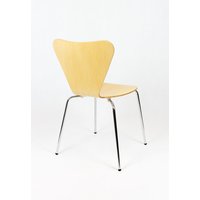 Designová židle BERGAMO - přírodní - TYP G