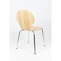 Designová židle BERGAMO - světle hnědá - TYP D