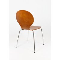 Designová židle BERGAMO - višňová - TYP D
