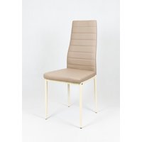 Designová židle VERONA - béžová/krémové - TYP A