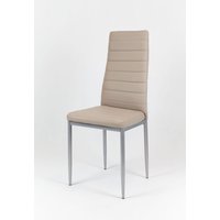 Designová židle VERONA - béžová/šedé - TYP A