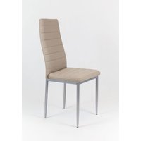 Designová židle VERONA - béžová/šedé - TYP A