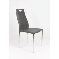 Designová židle VERONA - šedá - TYP D