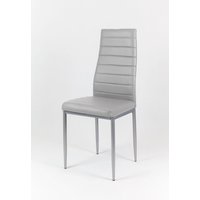 Designová židle VERONA - světle šedá/šedé - TYP A