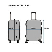 Cestovní kufry BLUE BUTTERFLY