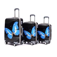 Cestovní kufry BLUE BUTTERFLY