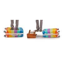 Cestovní kufry BLUE BUTTERFLY