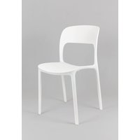 Designová židle BIBIONE - bílá