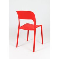Designová židle BIBIONE - červená
