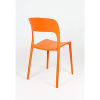 Designová židle BIBIONE - oranžová