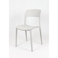 Designová židle BIBIONE - světle šedá