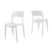 Designová židle BIBIONE - světle šedá