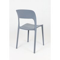 Designová židle BIBIONE - tmavě šedá