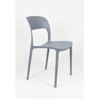 Designová židle BIBIONE - tmavě šedá