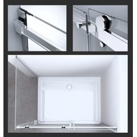 Sprchový kout MAXMAX Rea NIXON 140x80 cm