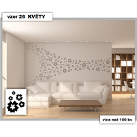 Samolepky DECOR COLOR vzor 26 - KVĚTY