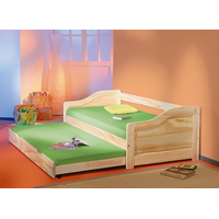 Dětská postel z masivu s výsuvným lůžkem 200x90cm LARA