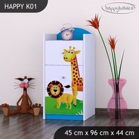 Dětská komoda MADAGASKAR - TYP 1