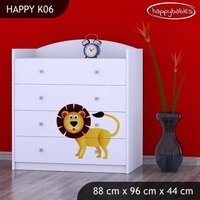 Dětská komoda MADAGASKAR - TYP 6