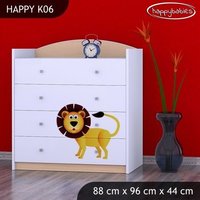 Dětská komoda MADAGASKAR - TYP 6