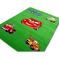 Dětský koberec CARS green
