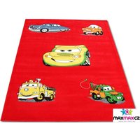 Dětský koberec CARS red