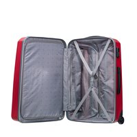 Moderní cestovní kufry MADRID - červené