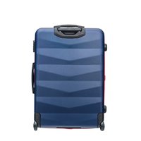 Moderní cestovní kufry MAJORKA - modré