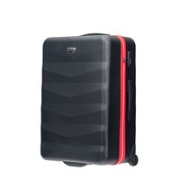 Moderní cestovní kufry MAJORKA - černé