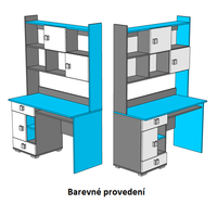 Psací stůl - BLUE TYP B