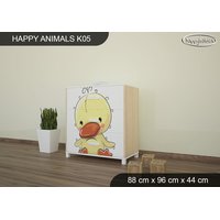 Dětská komoda ZVÍŘECÍ KAMARÁDI - TYP 5