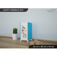 Dětská komoda ZAMILOVANÉ ŽIRAFY - TYP 1